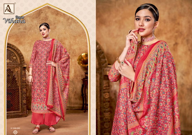 Alok Vihana Pashmina Wholesale Dress Material Collection